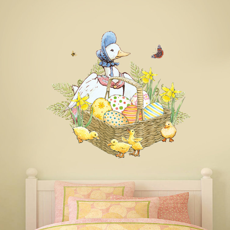 Themed Peter Rabbit Jemima Puddle Duck And Ducklings Wall Sticker